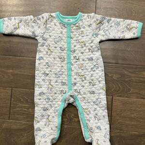 Little Beginnings Baby Cotton‎ Snap Sleep Outfit 3-6 Months